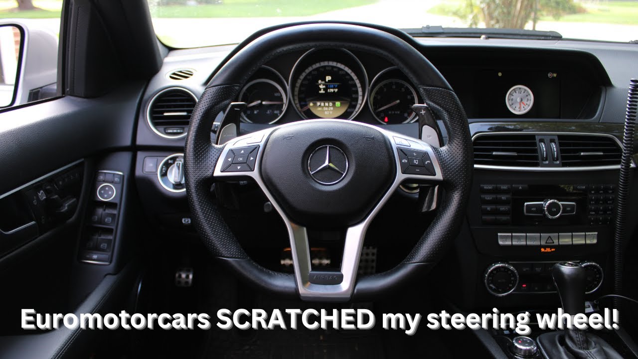 Mercedes Dealership SCRATCHED My AMG's Steering Wheel! (Euro Motorcars Bethesda)