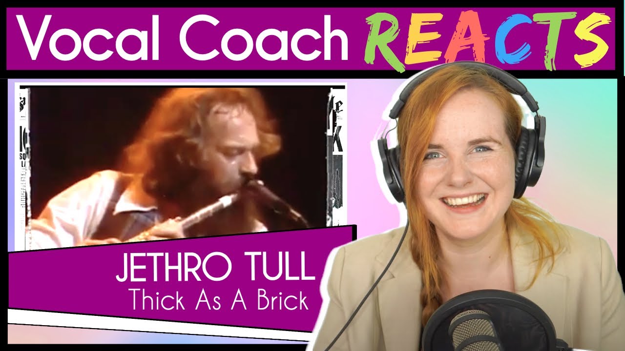 Vocal Coach reacts to Jethro Tull - Thick As A Brick (Ian Anderson Live)