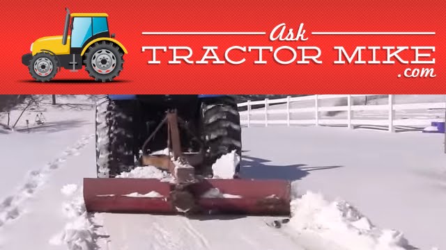 Using Your Tractor for Snow Removal