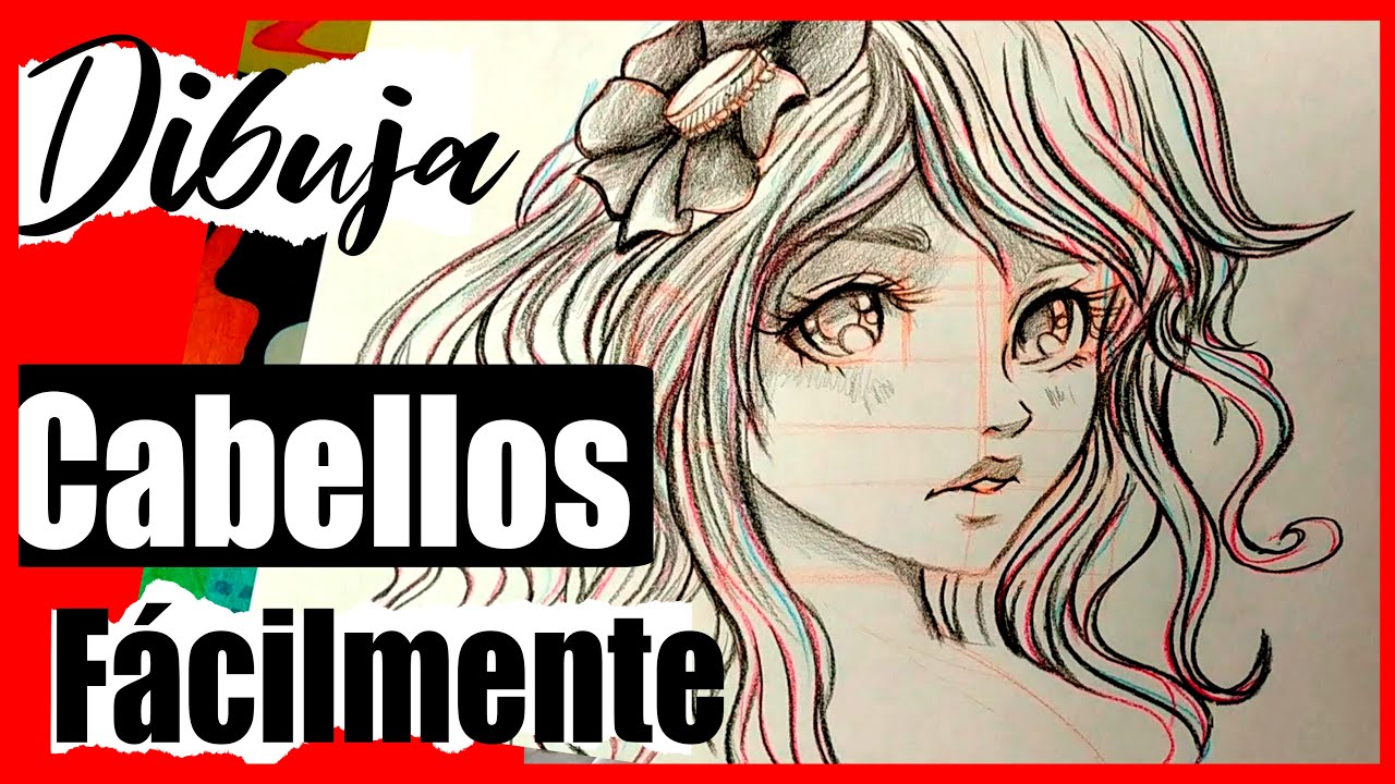 Dibuja Cabellos y Rostro súper fácil! 🤗 🎨 ✨
