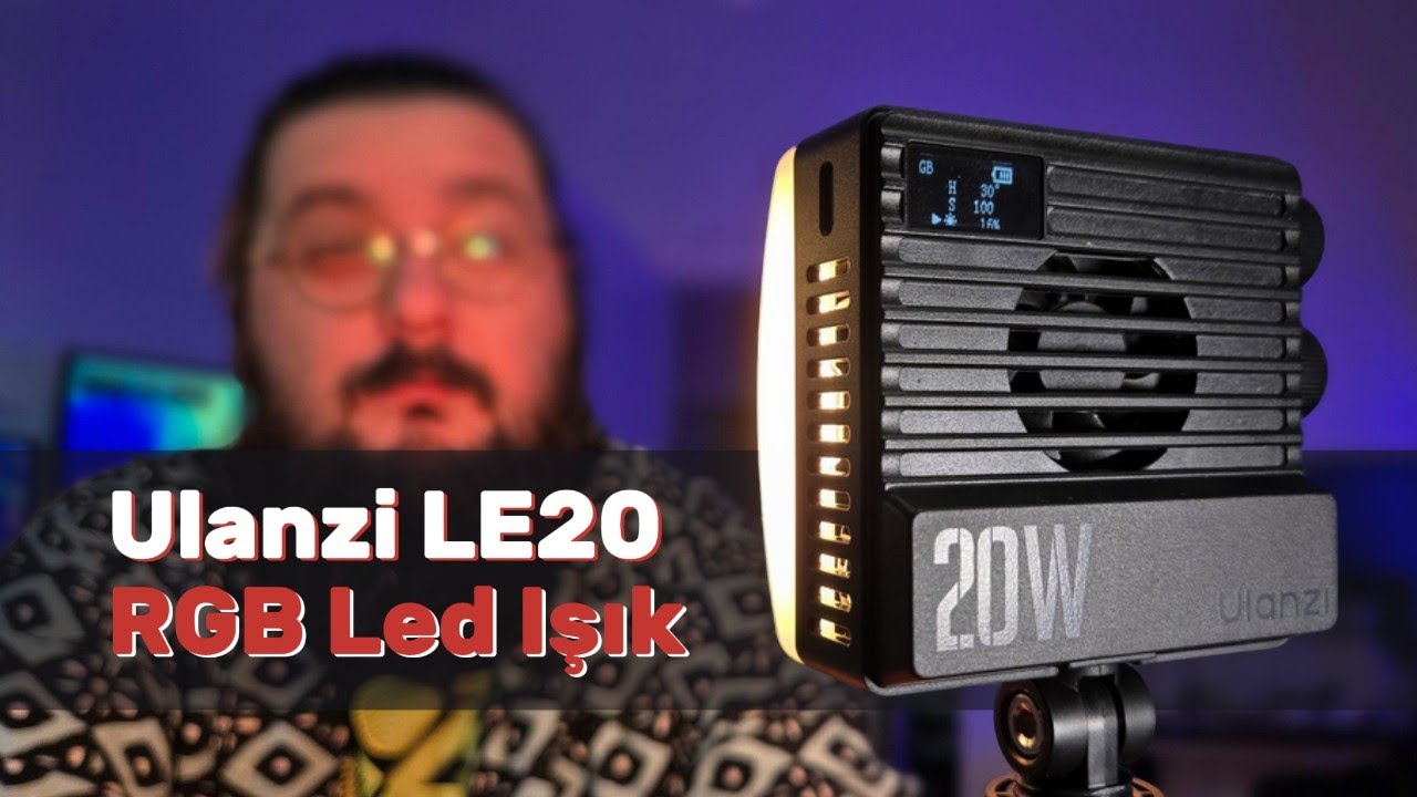 Parasını hakediyor mu? | Ulanzi LE20 20W Led Işık DÜRÜST İnceleme
