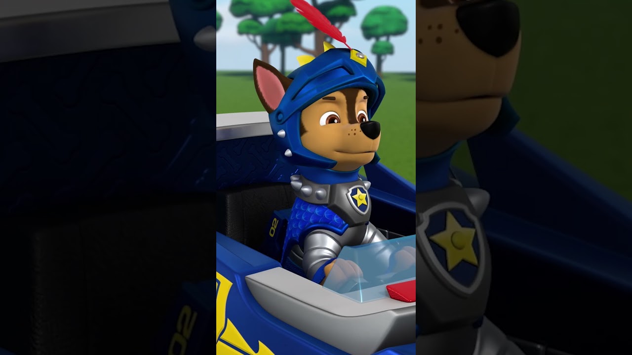 救援騎士隊拯救傳奇金骨頭石中骨！#PAWPatrol #Shorts 兒童卡通