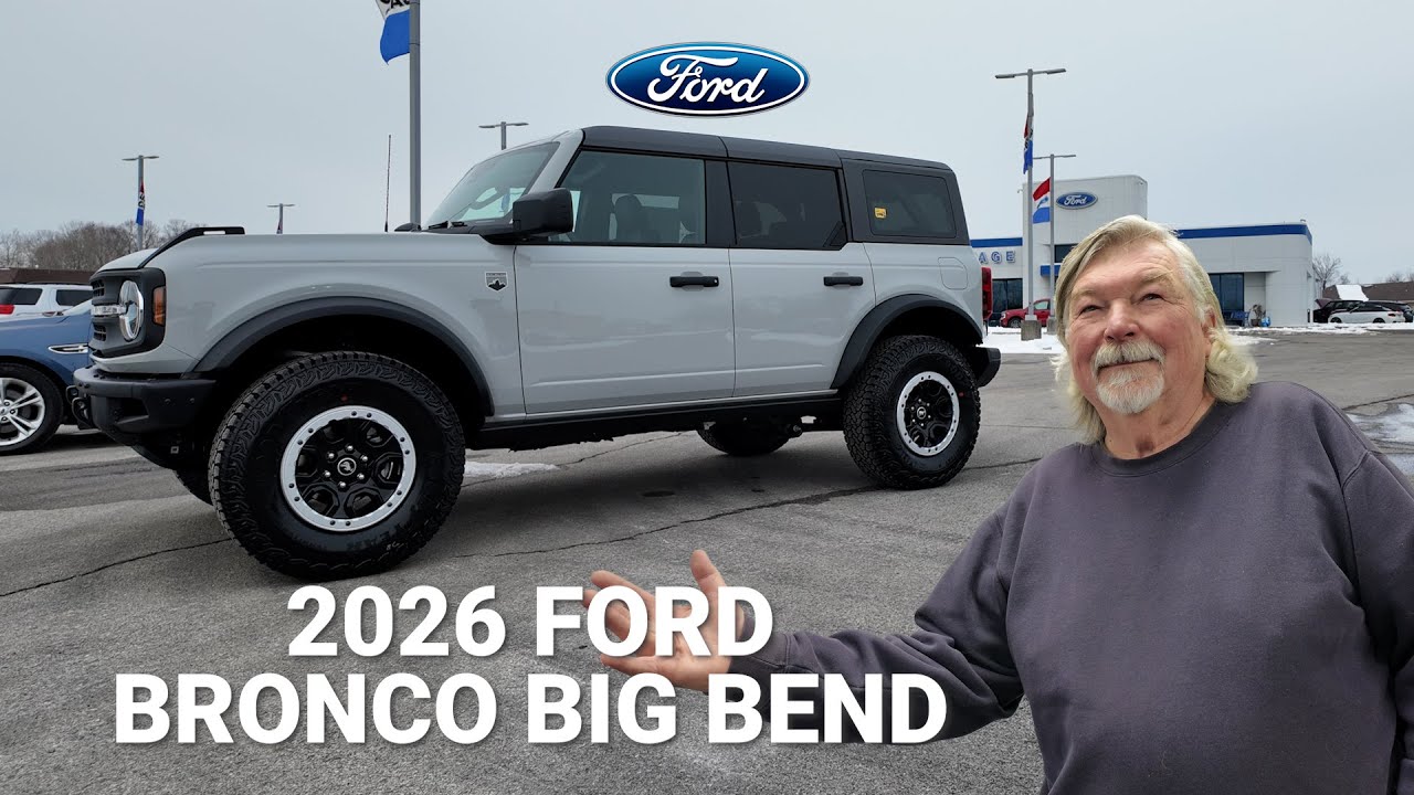 ОБЗОР | Ford Bronco Big Bend 2026 года