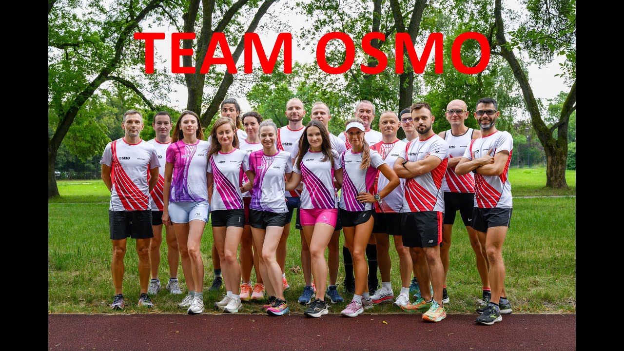Trening z Team OSMO przed biegiem Fabrykanta 22.08.2024r.