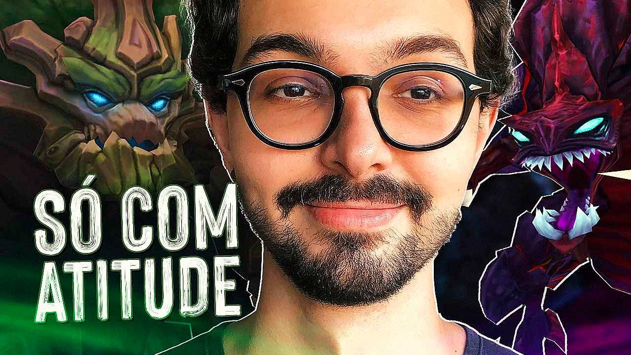 PRA JOGAR DE TANK TEM QUE TER ATITUDE