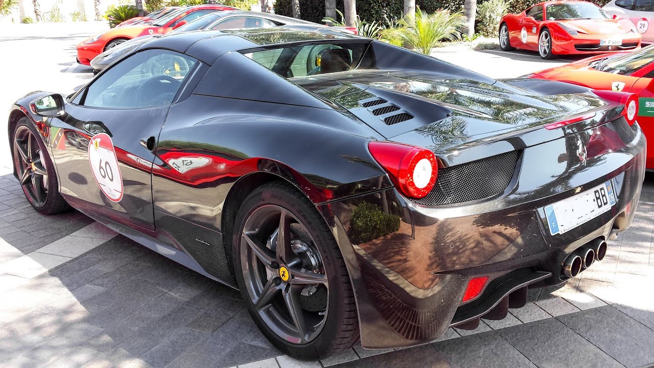 FERRARI 458 SPIDER - FERRARI CAVALCADE 2015 HQ