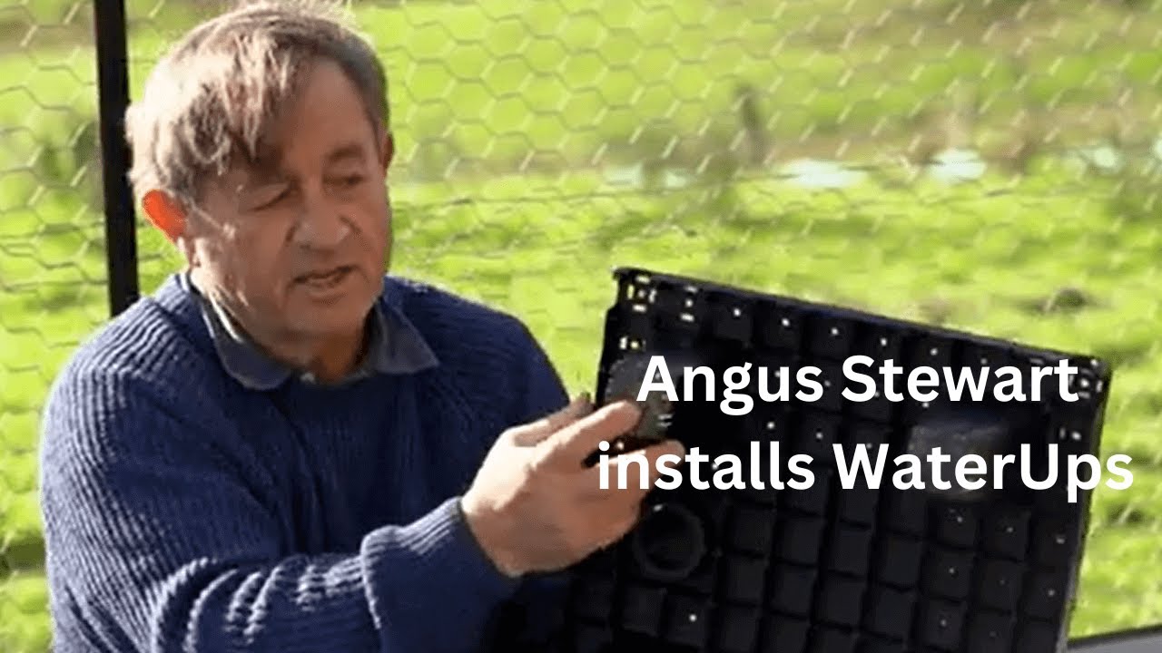 Installing WaterUps Wicking Cells Into A Raised Garden Bed