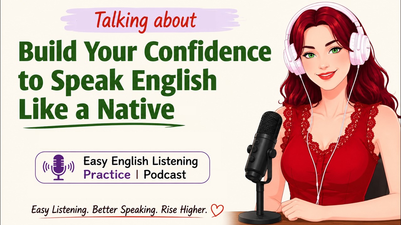 SPEAK WITH CONFIDENCE — Build Your Confidence to Speak English Like a Native | English Rise Podcast