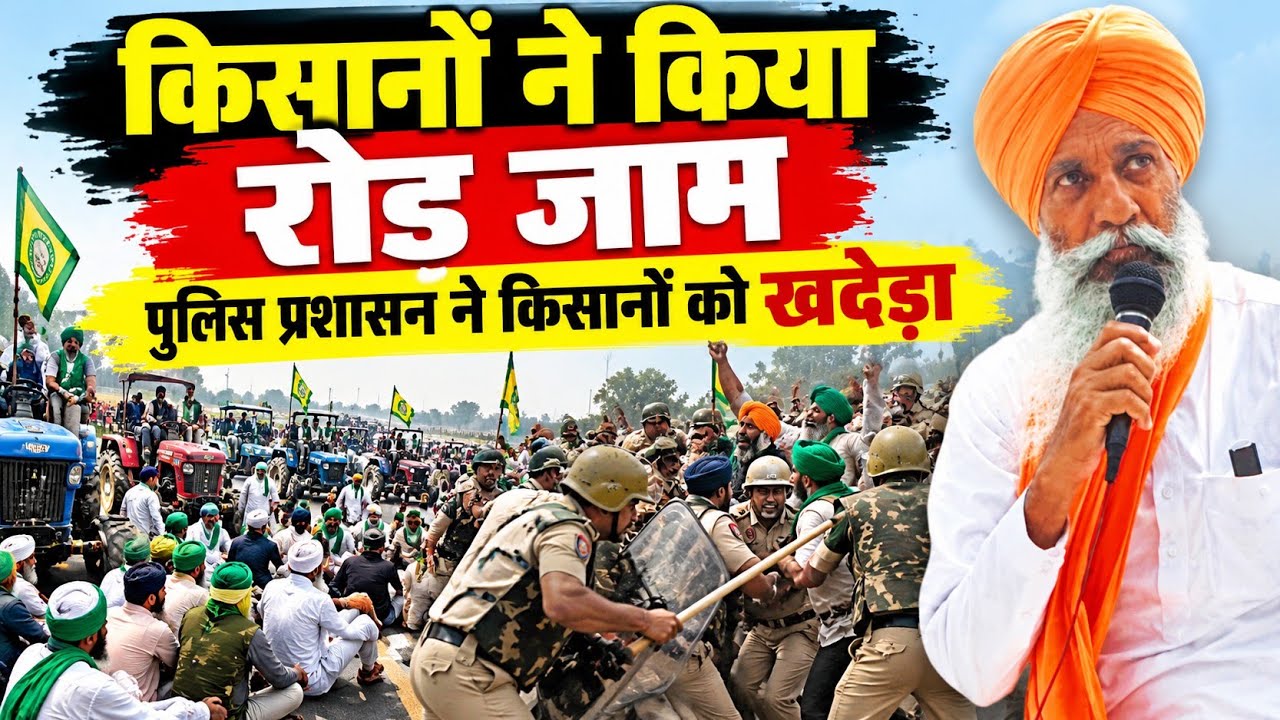 Gurnam Singh Chaduni Live Today | Farmers Blockade Road | Gurnam Singh Chaduni Latest News |