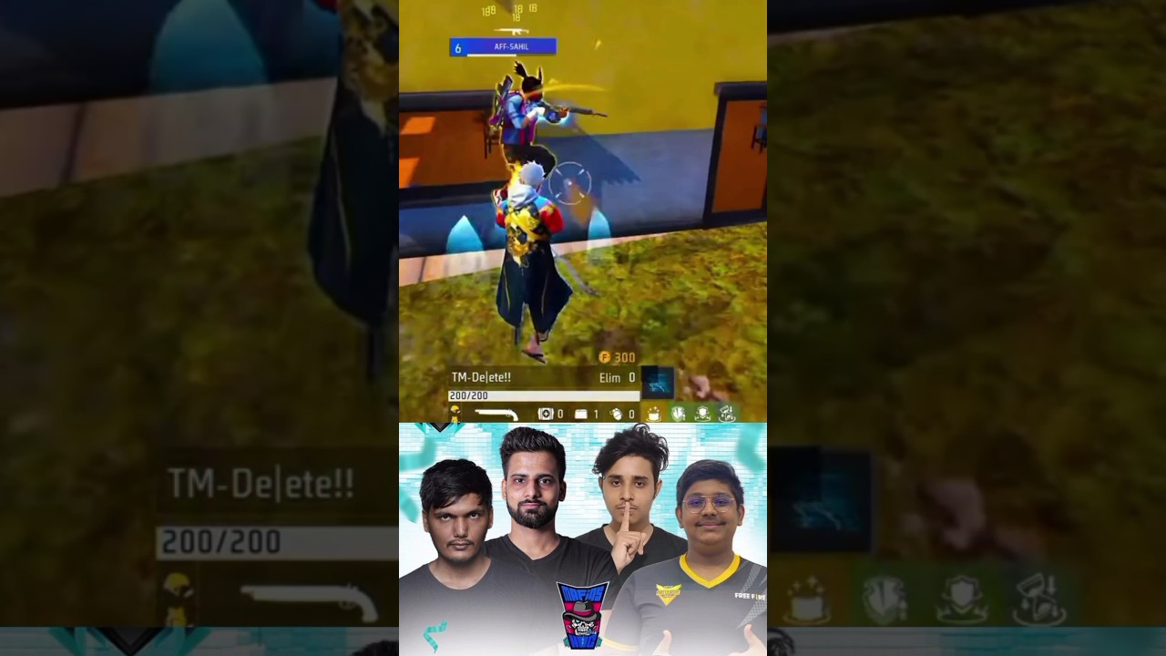 TM DELETE IMPOSSIBLE SAVE 😱🇮🇳 #esportsfamily #freefire #shortsfeed #viralshortsff #tg #tm #shorts