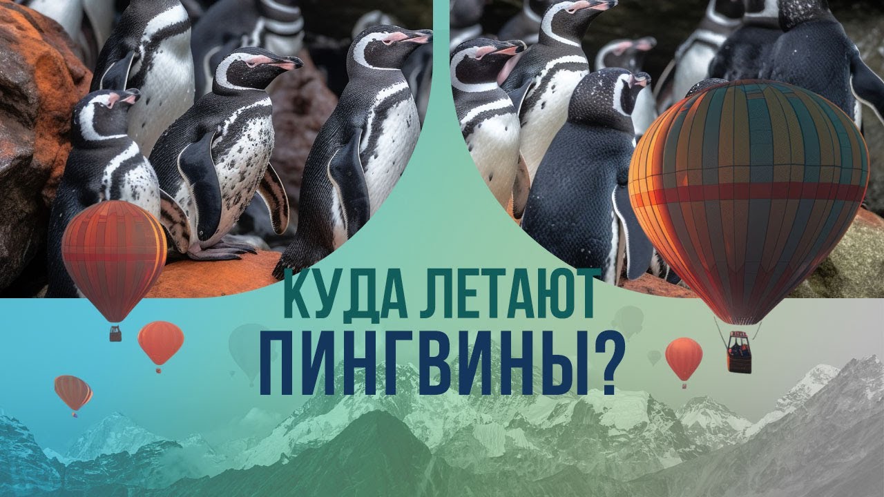 Куда летают пингвины? Все о путешествия наших меньших братьев.