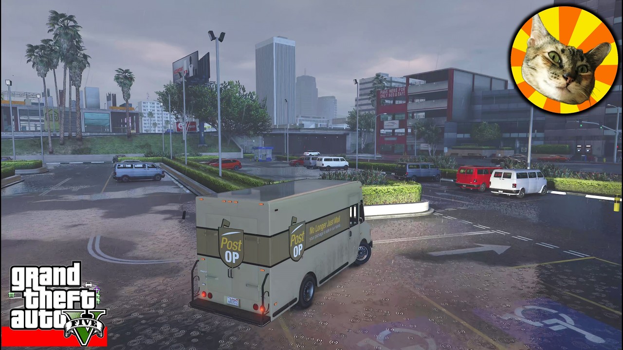 Post Op employee drives truck | GTA V roleplay
