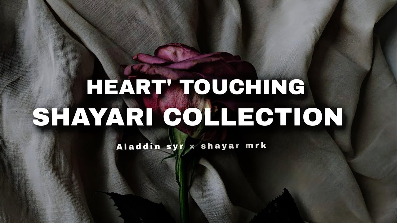 Heart touching 💔 shayari collection | Aladdin syr × shayar mrk #shayari