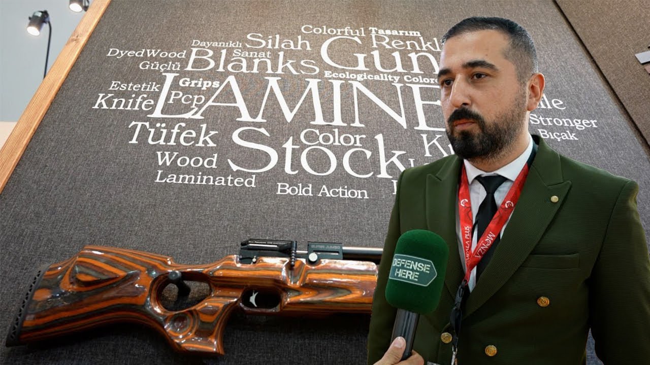 Lamines şirketinin yerli olarak &uuml;rettiği ahşap malzeme savunma sekt&ouml;r&uuml;nde kullanılıyor