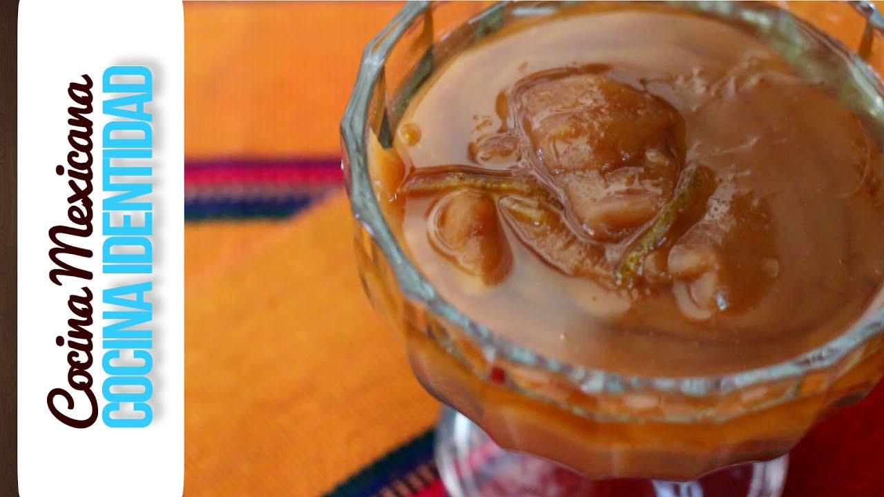 Cómo hacer cajeta de frijol. Postres mexicanos. Yuri de Gortari