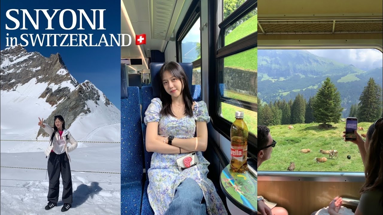 [Swiss vlog] 인터라켄부터 루체른까지 3박4일 스위스 여행🇨🇭| 자매 유럽여행 | 융프라우 | 피르스트 액티비티 | 브리엔츠 유람선 | 카펠교 | 인터라켄 맛집