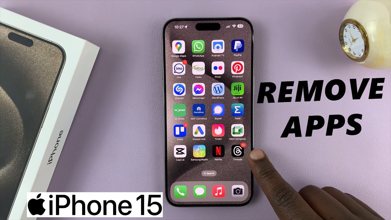 How To Uninstall Apps On iPhone 15 & iPhone 15 Pro