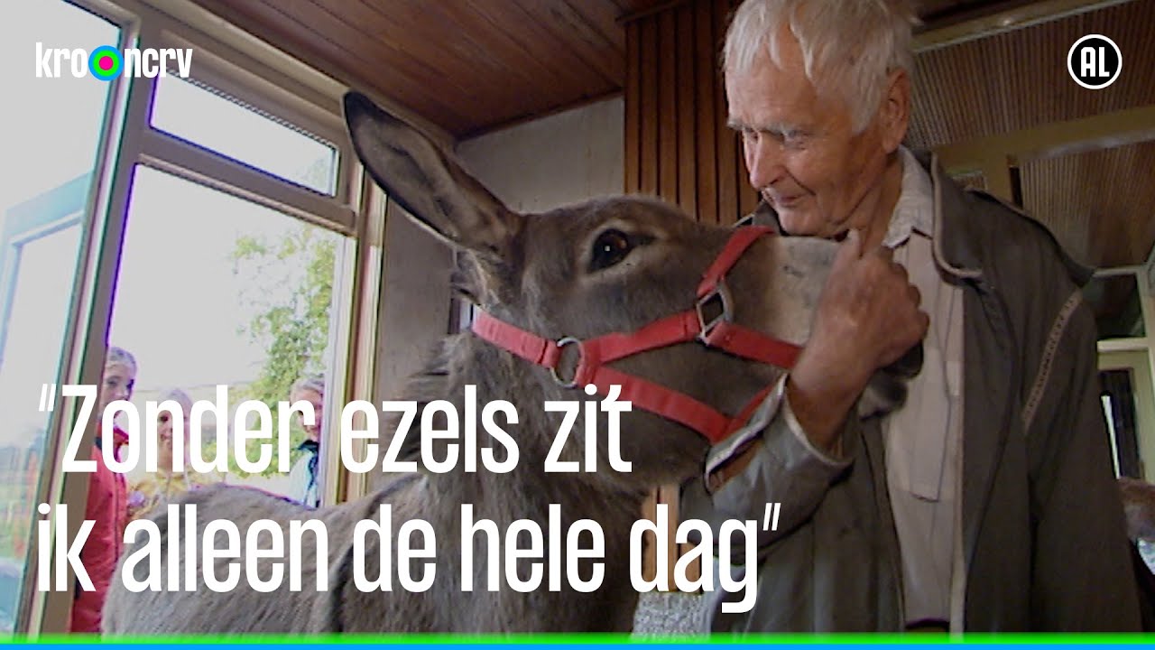 Jo is dol op ezels | Man Bijt Hond |  KRO-NCRV