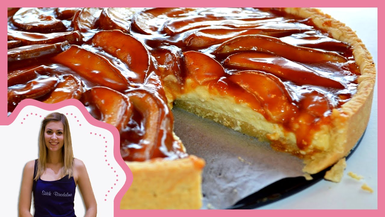K&ouml;rt&eacute;s-t&uacute;r&oacute;s-karamell&aacute;s pite / Pear-cottage cheese-caramel pie (with English subtitle)
