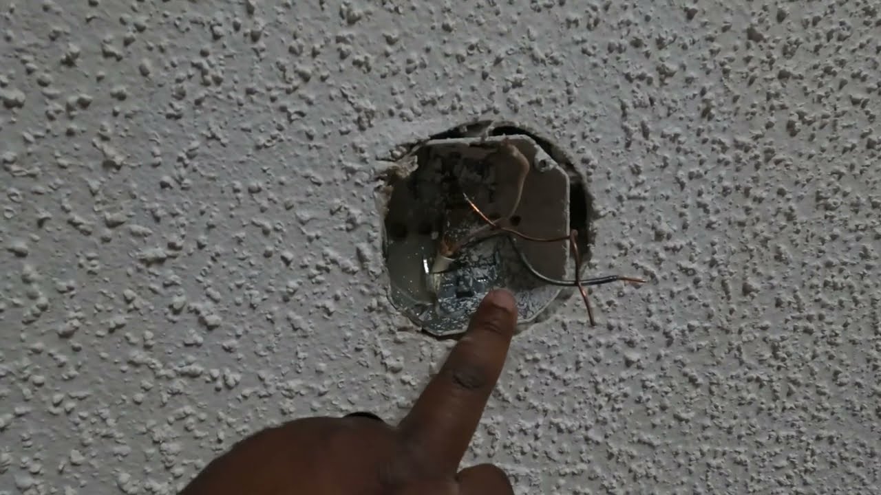 EZ-BRACE 101   How to Attach Ceiling Fan to Ceiling Joist #walmart #diy #fixture #home #fixerupper