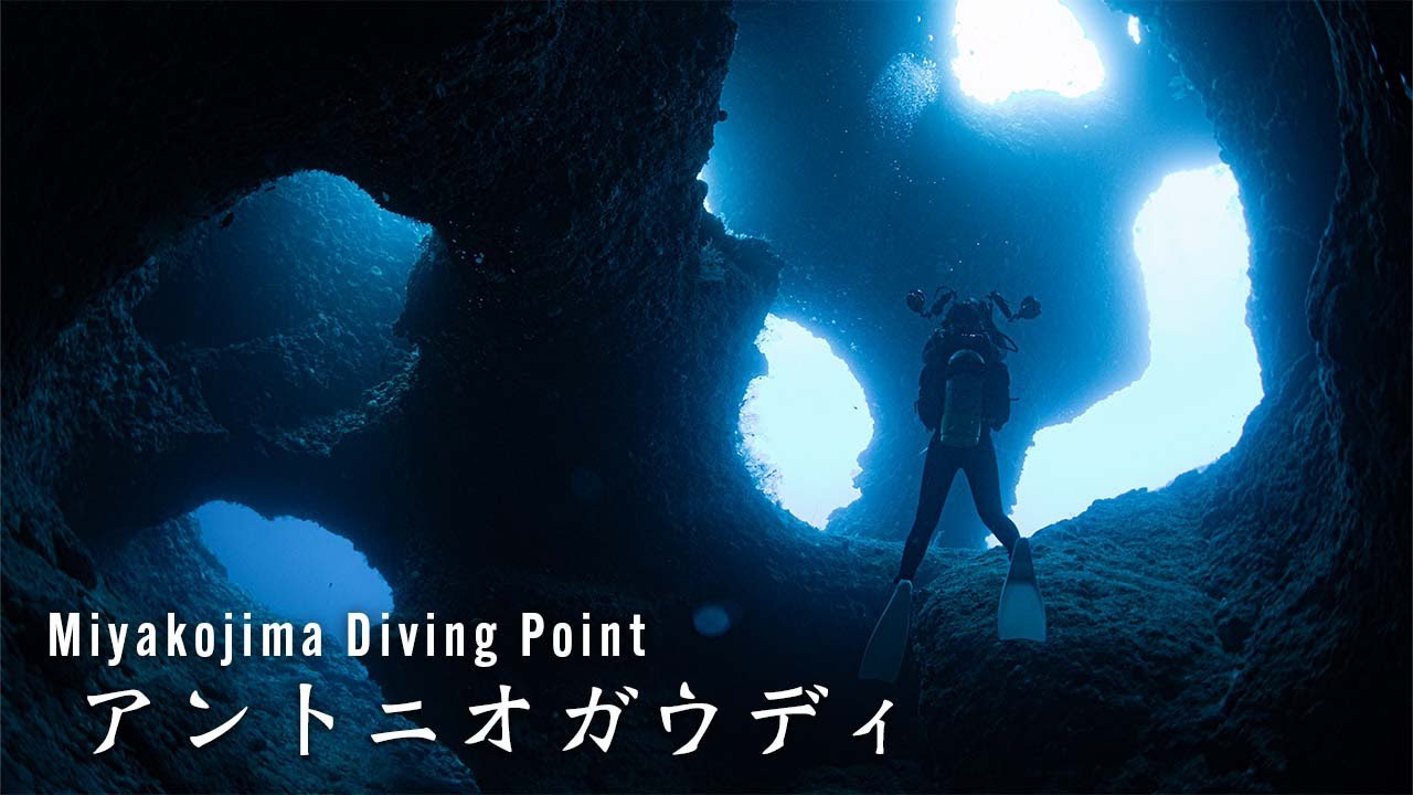 アントニオガウディ【宮古島ダイビングポイント】 -  Miyako island diving site
