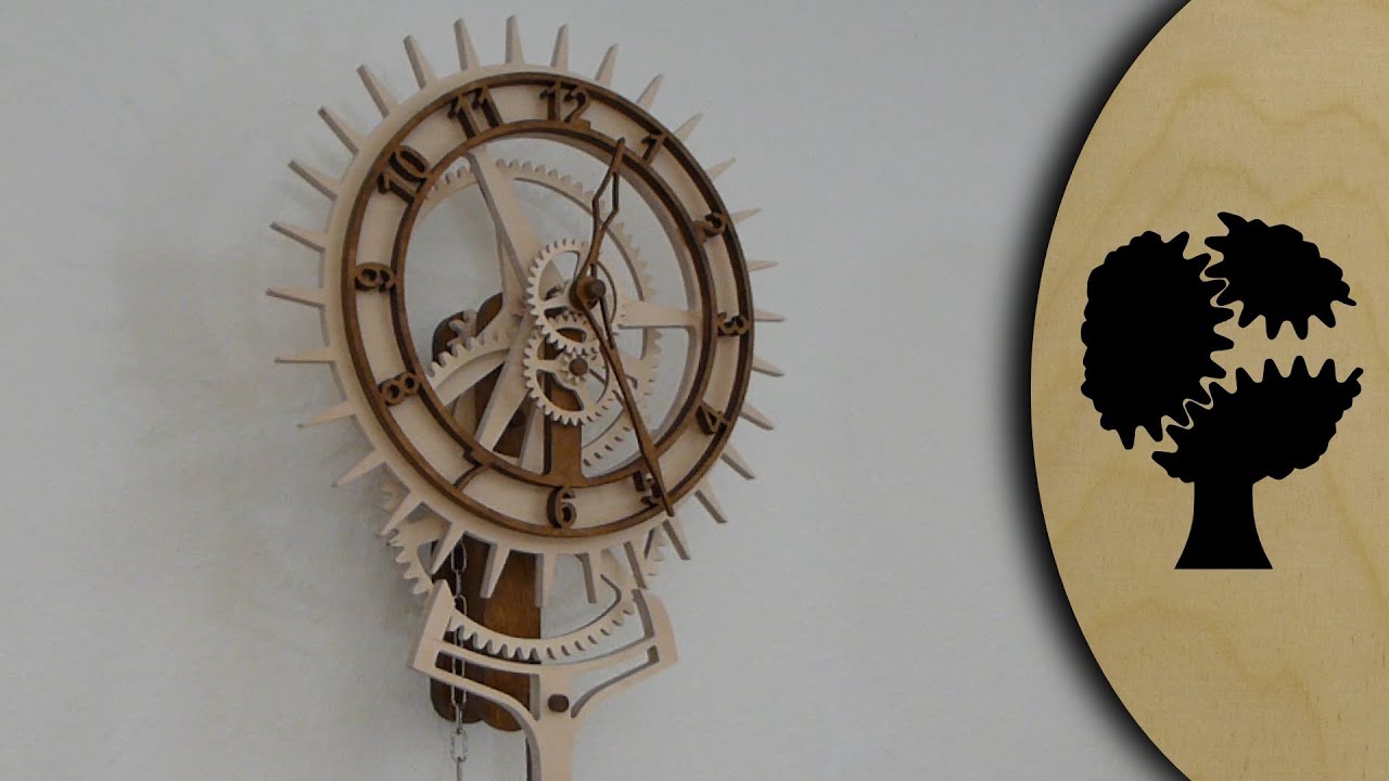 Korona - Holzuhr (Wooden Clock)