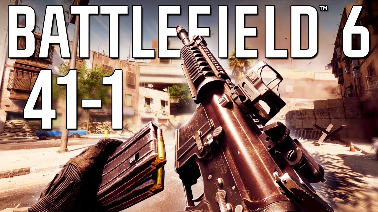 Battlefield 6 EPIC 41-1 Game on BEST MAP! (PS5 Controller Gameplay)