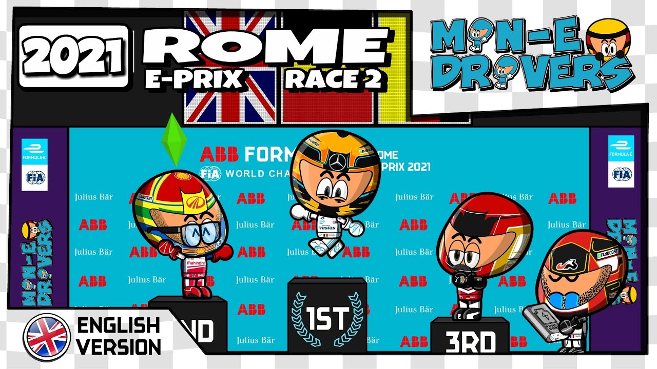 [EN] MinEDrivers - ABB Formula E - 2021 Rome E-Prix (R2)
