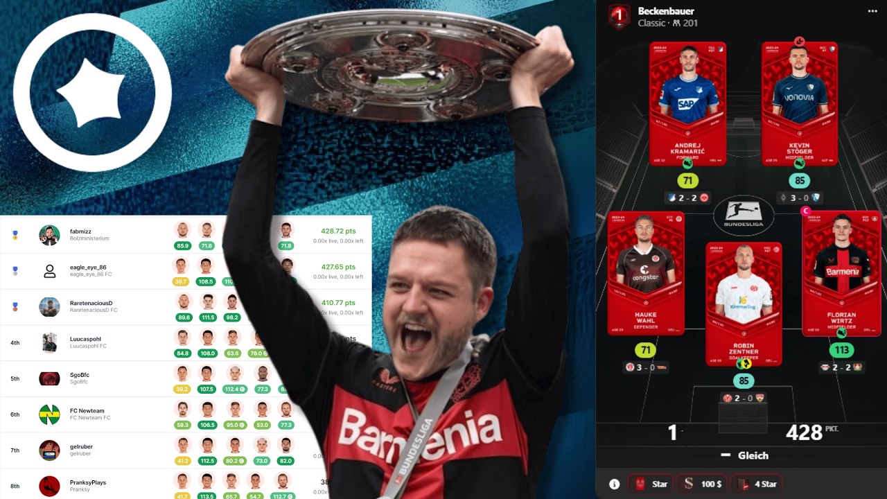 ICH GEWINNE BUNDESLIGA RARE DIV 1 CLASSIC 🏆 | Sorare Rewards