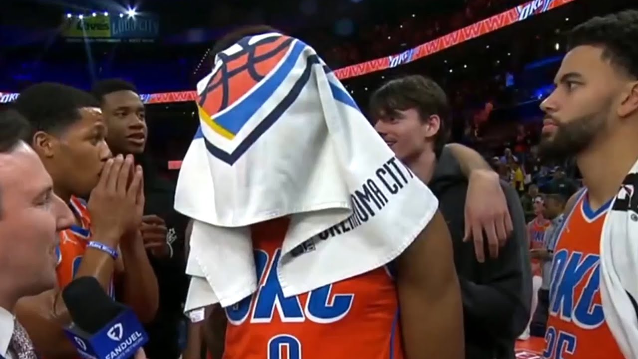 Jalen Williams PostGame Interview | Phoenix Suns vs Oklahoma City Thunder