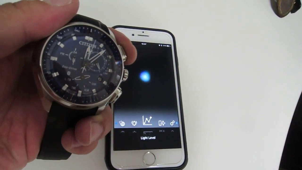 citizen eco-drive bluetooth