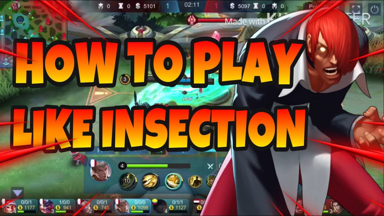 HOW TO PLAY LIKE INSECTION 💎 | CHOU TUTORIAL GAMEPLAY