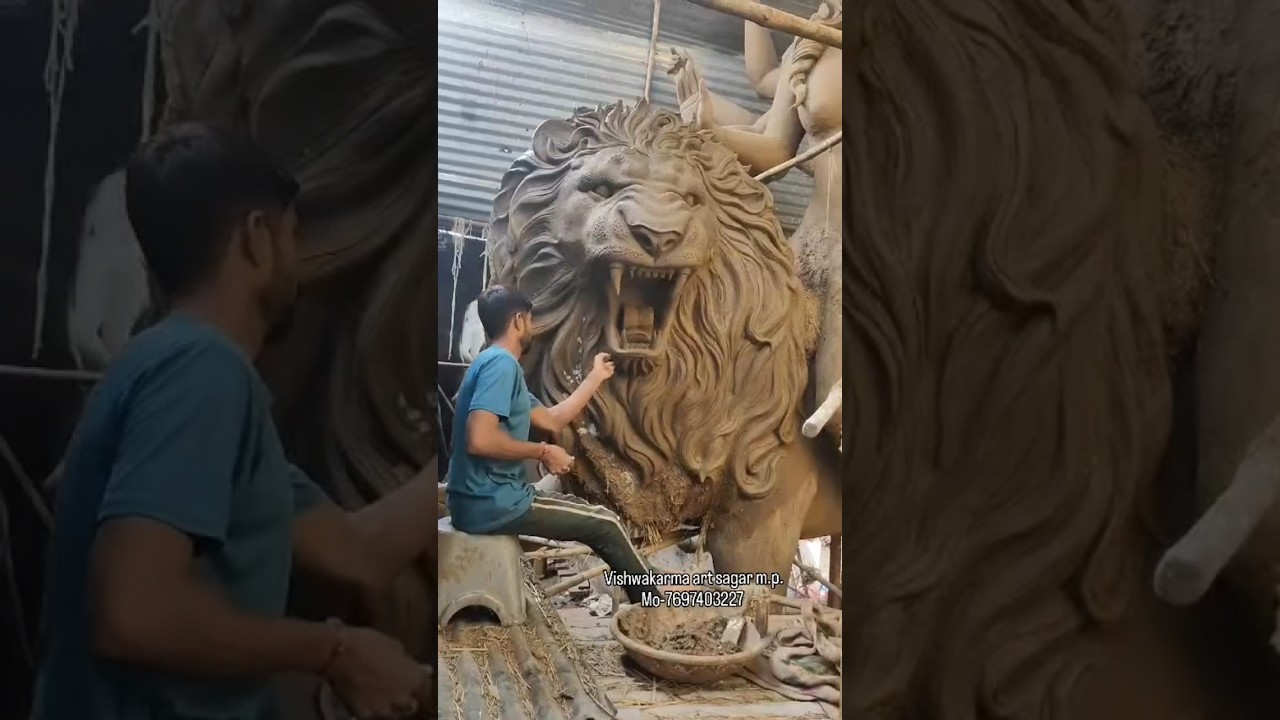 Vishwakarma art sagar #trending #murtikar #murti #art #artist #matarani #maa #shortsviral #shorts