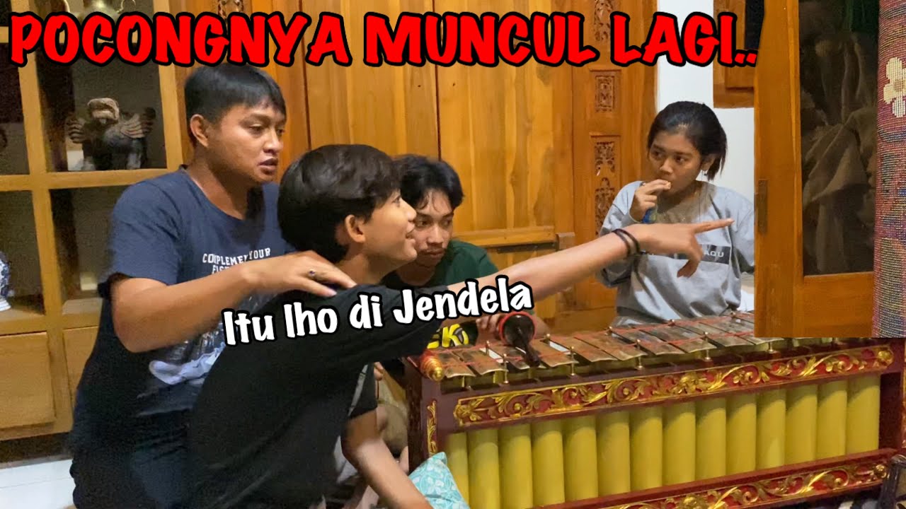 AKIBAT MAIN GAMELAN DIWAKTU MAGHRIB || Pocong dirumah mas yoyok muncul lagi