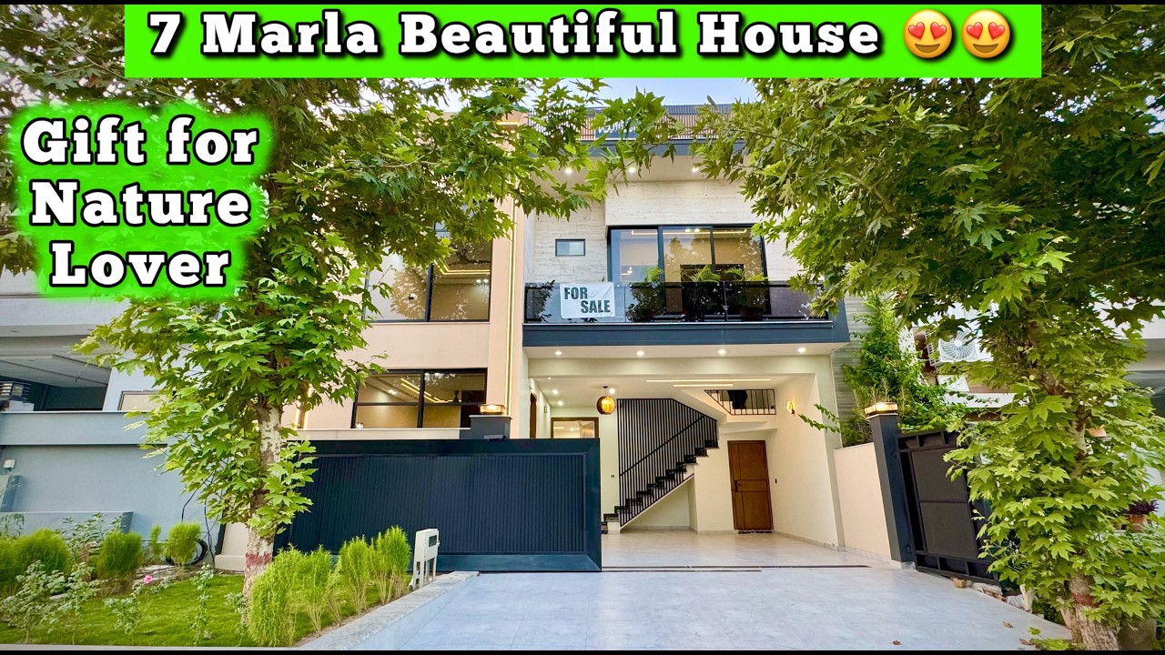 7 Marla Designer Double Unit House for Sale in B-17 Islamabad | Beautiful House Tour | Best Location