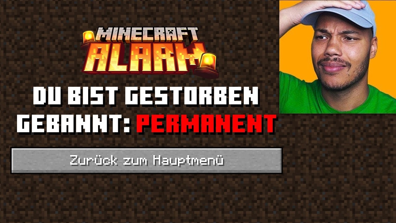Mein Trauriges Ende in Minecraft Alarm...