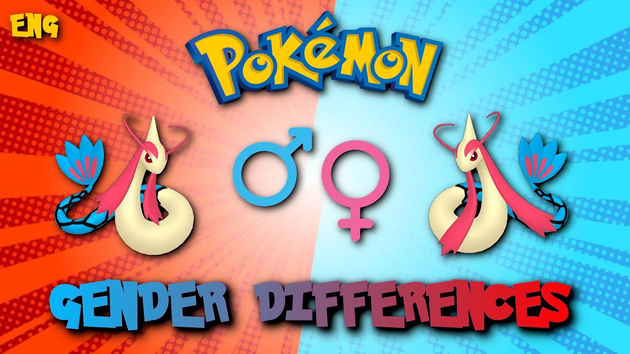 All Pok&eacute;mon Gender Differences