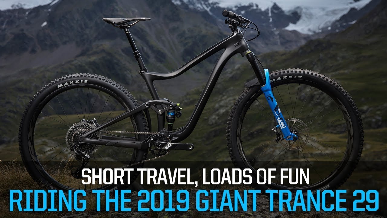Short Travel, Loads of Fun - Riding the 2019 Giant Trance 29