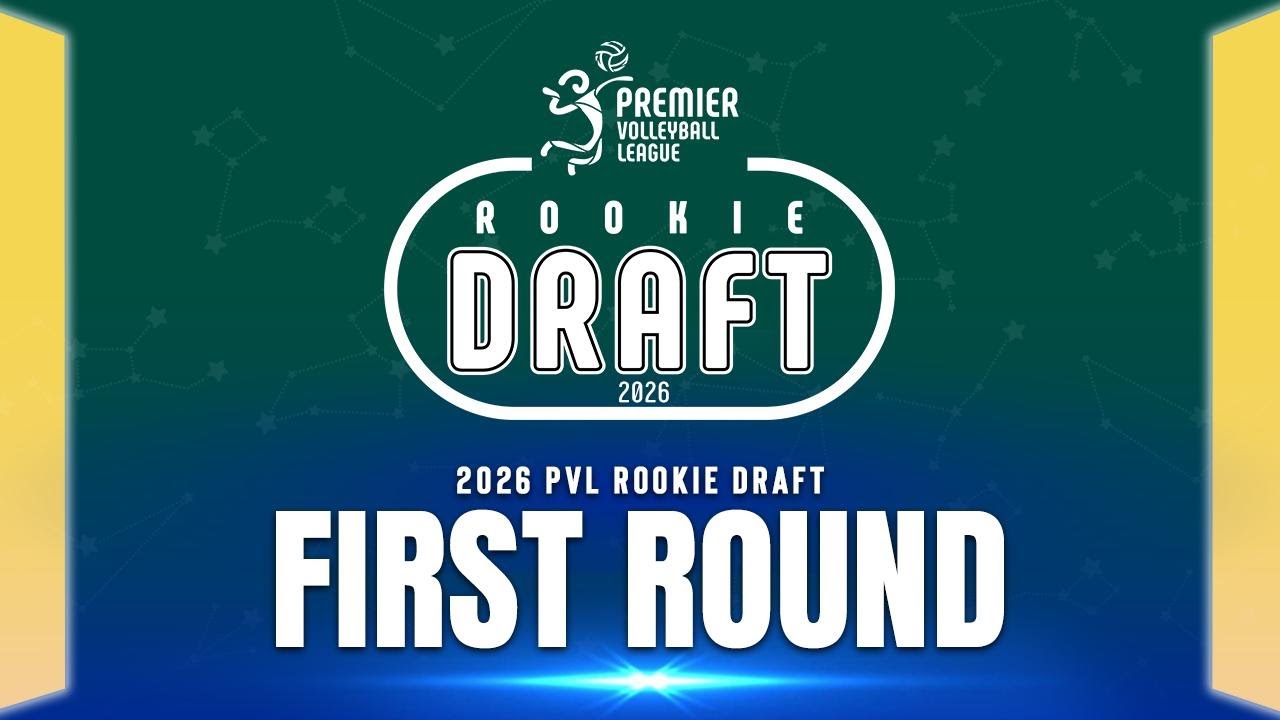 Round 1 picks | 2026 PVL Rookie Draft