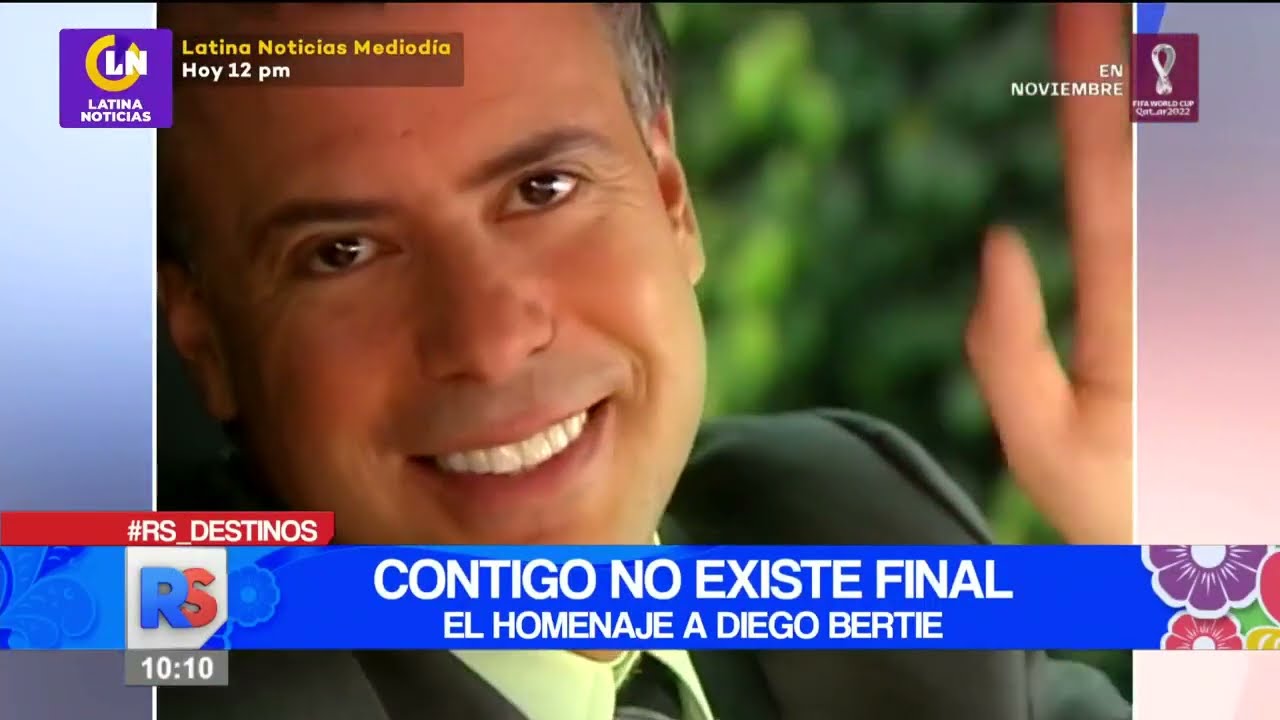 🔴 #ReporteSemanal | Contigo no existe final, el homenaje a Diego Bertie.