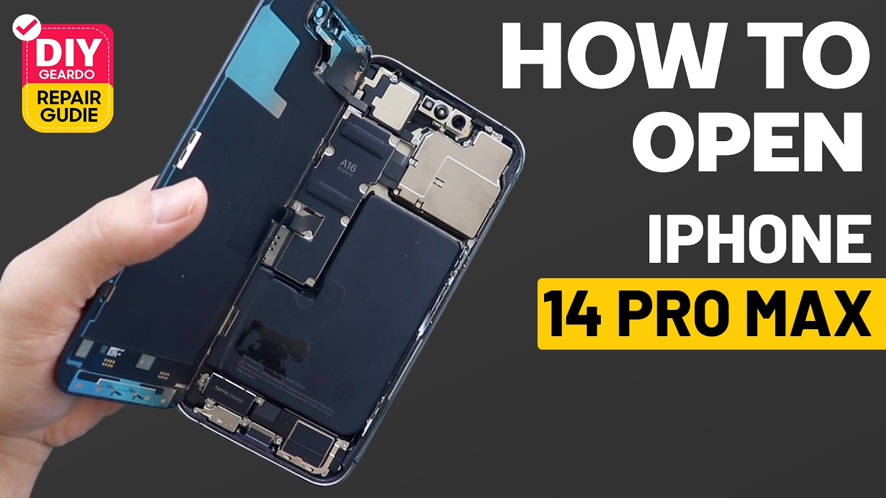 How To Open iPhone 14 Pro Max for Repairs