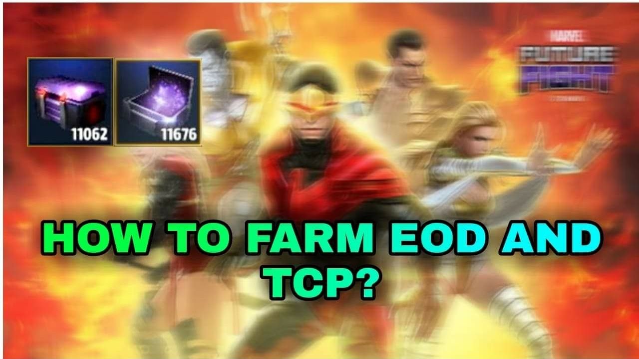 How To Farm EOD & TCP - Marvel Future Fight