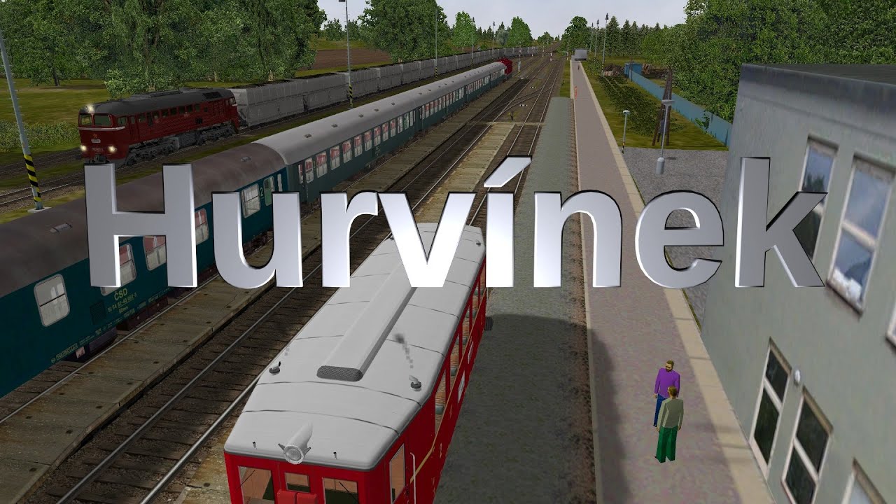 Open Rails- Hurvínek na Dvoukolejce