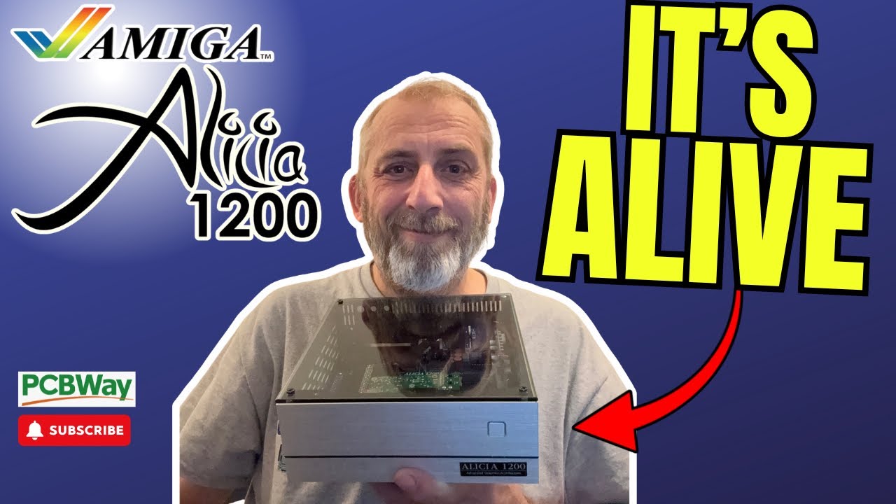 Alicia Mini-ITX Amiga 1200 — жива! Полная сборка и тестирование корпуса