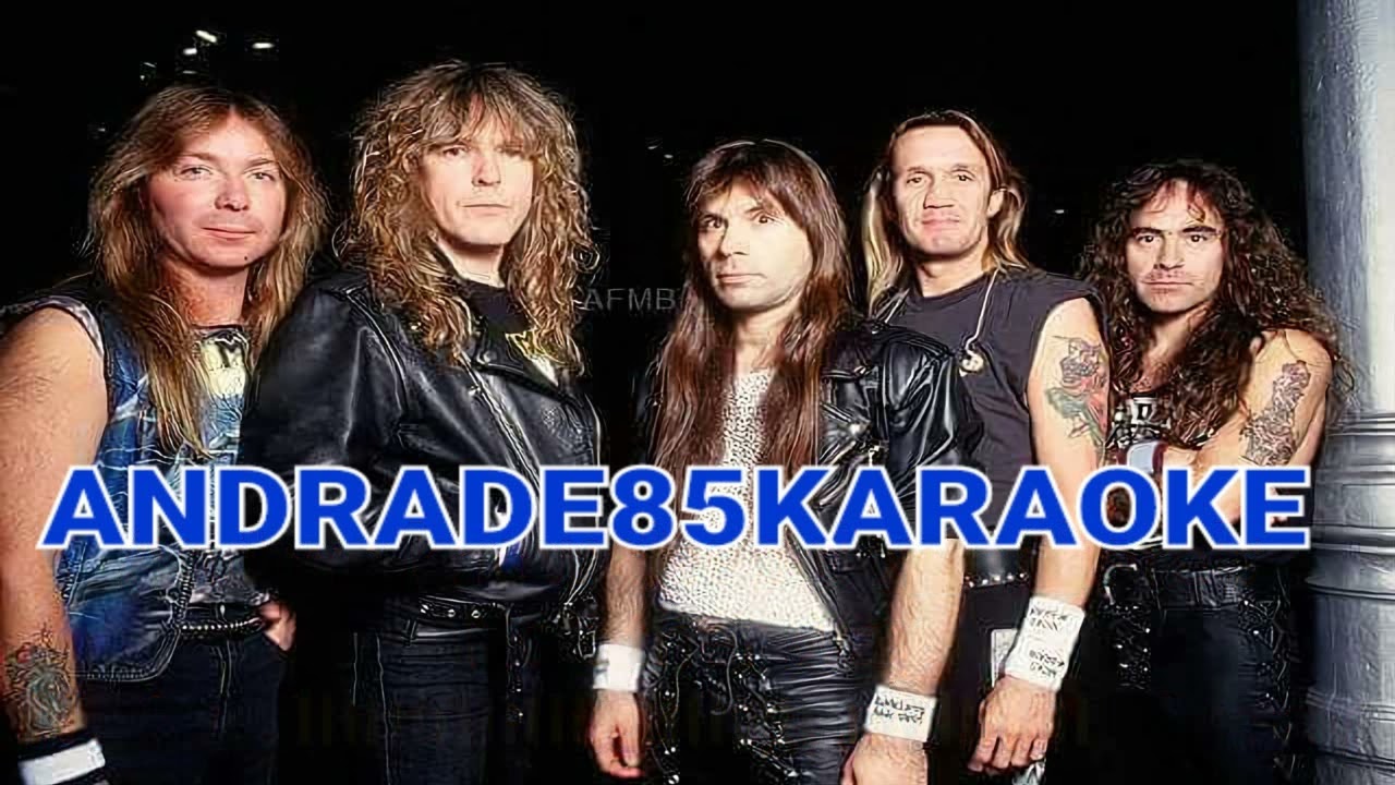 IRON MAIDEN - AFRAID TO SHOOT STRANGERS KARAOKÊ