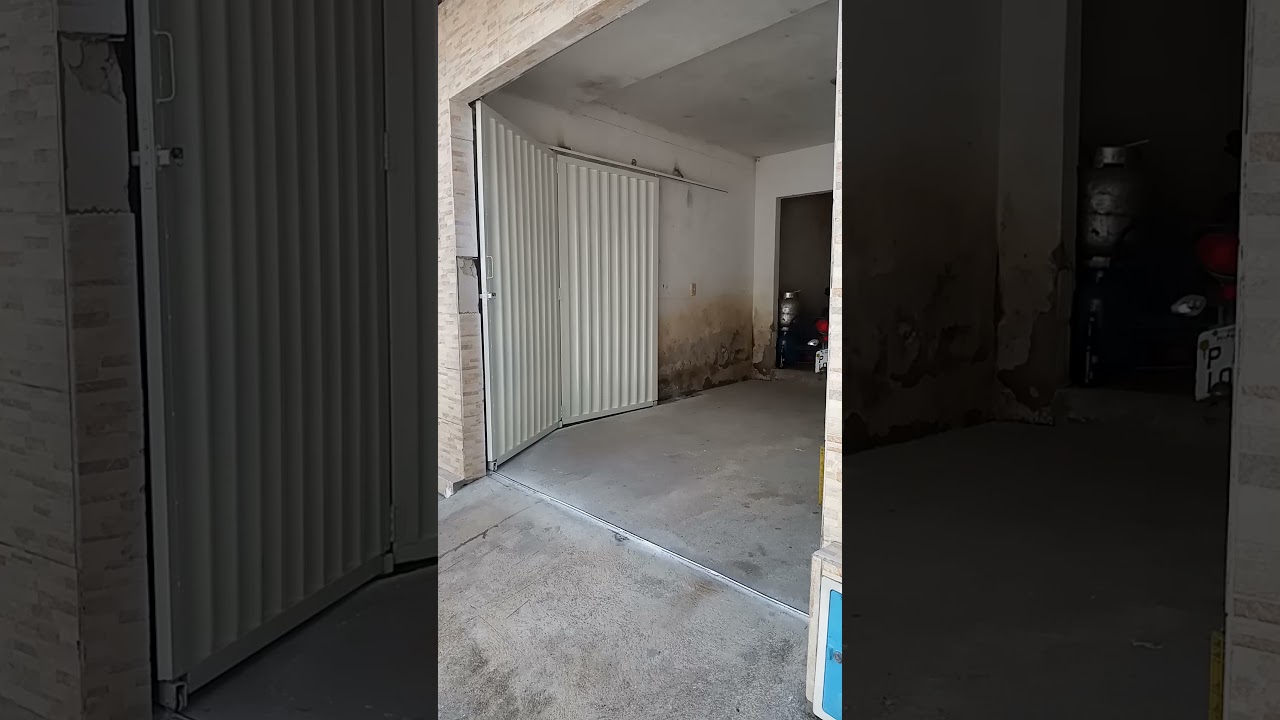 portão em L, duas bandas