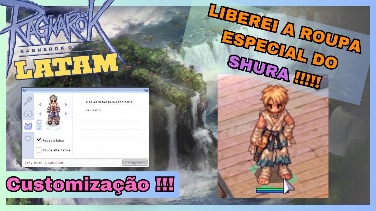 Guia: CUSTOMIZAÇÃO ! Roupas especiais, Cores de Roupa e Cabelos de Cash - Ragnarok Online LATAM