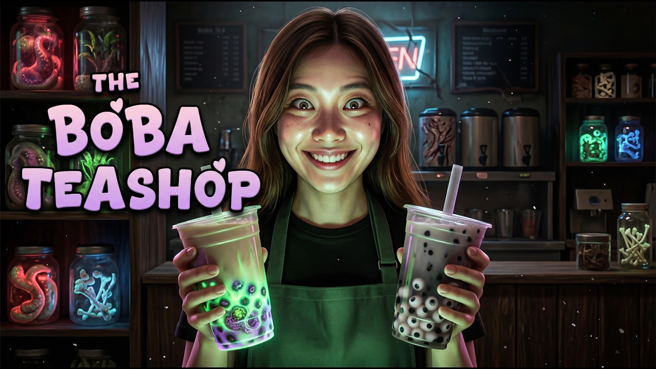 Dieser Bubble Tea Laden ist NICHT normal… 😨 | The Boba Teashop