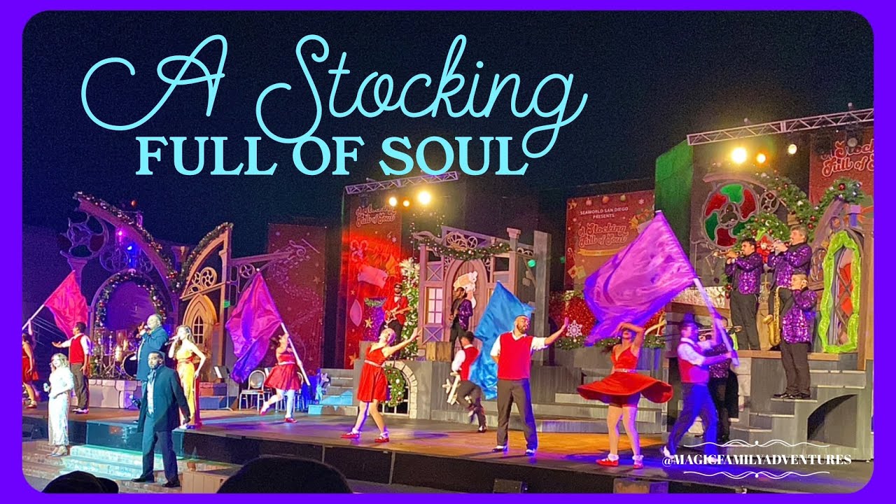 A Stocking Full of Soul Show at SeaWorld San Diego Christmas Celebration 2024