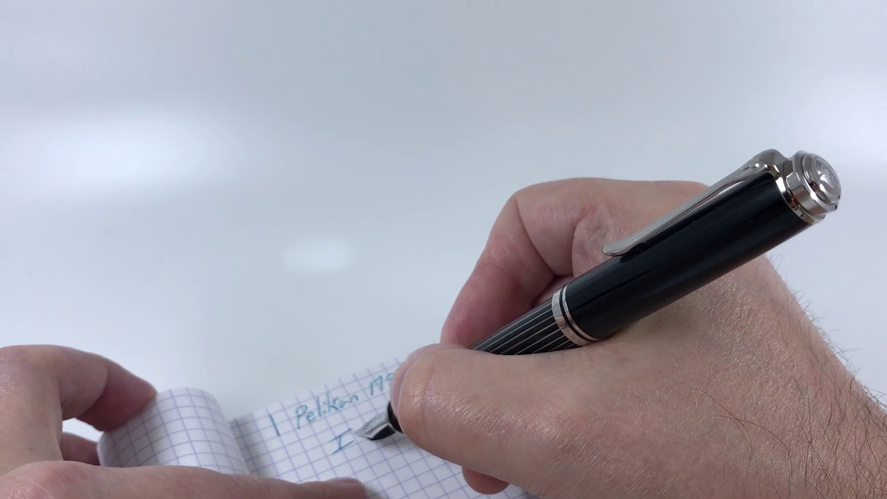 Pelikan M815 Metal Striped (2018) Writing Sample